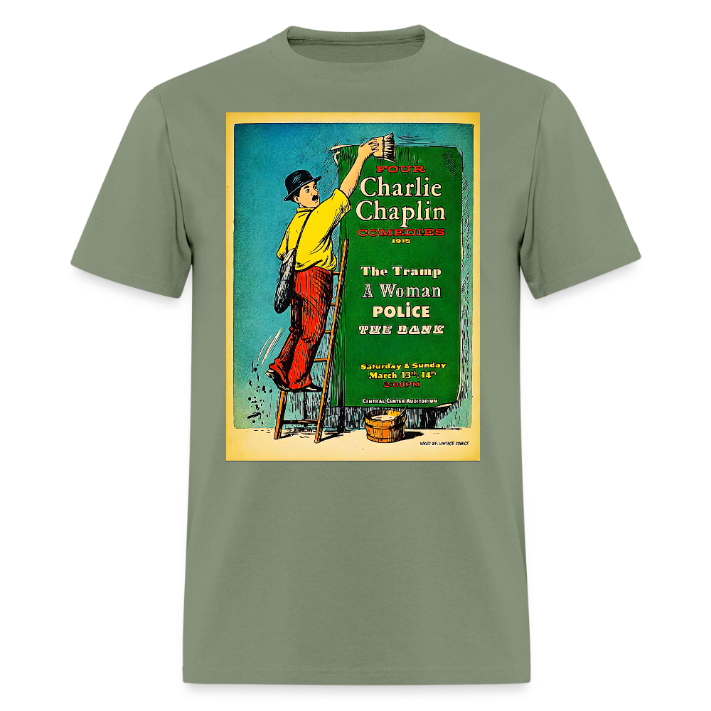1915 Charlie Chaplin - military green