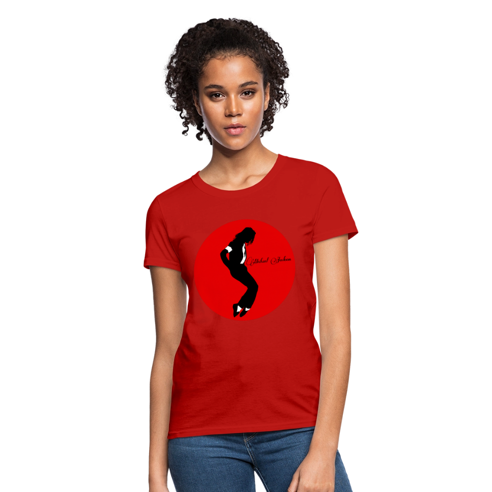 #1 Michael King Of Pop - red