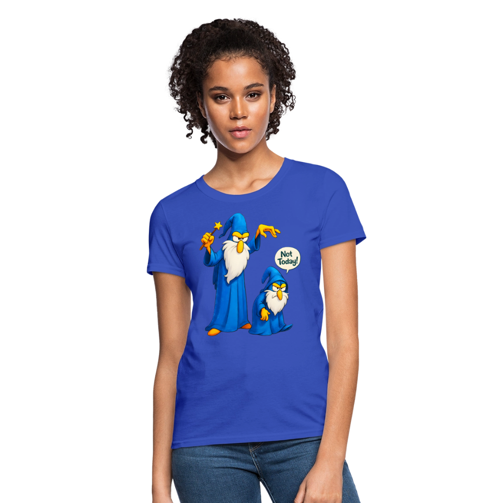 Angry Wizard - royal blue