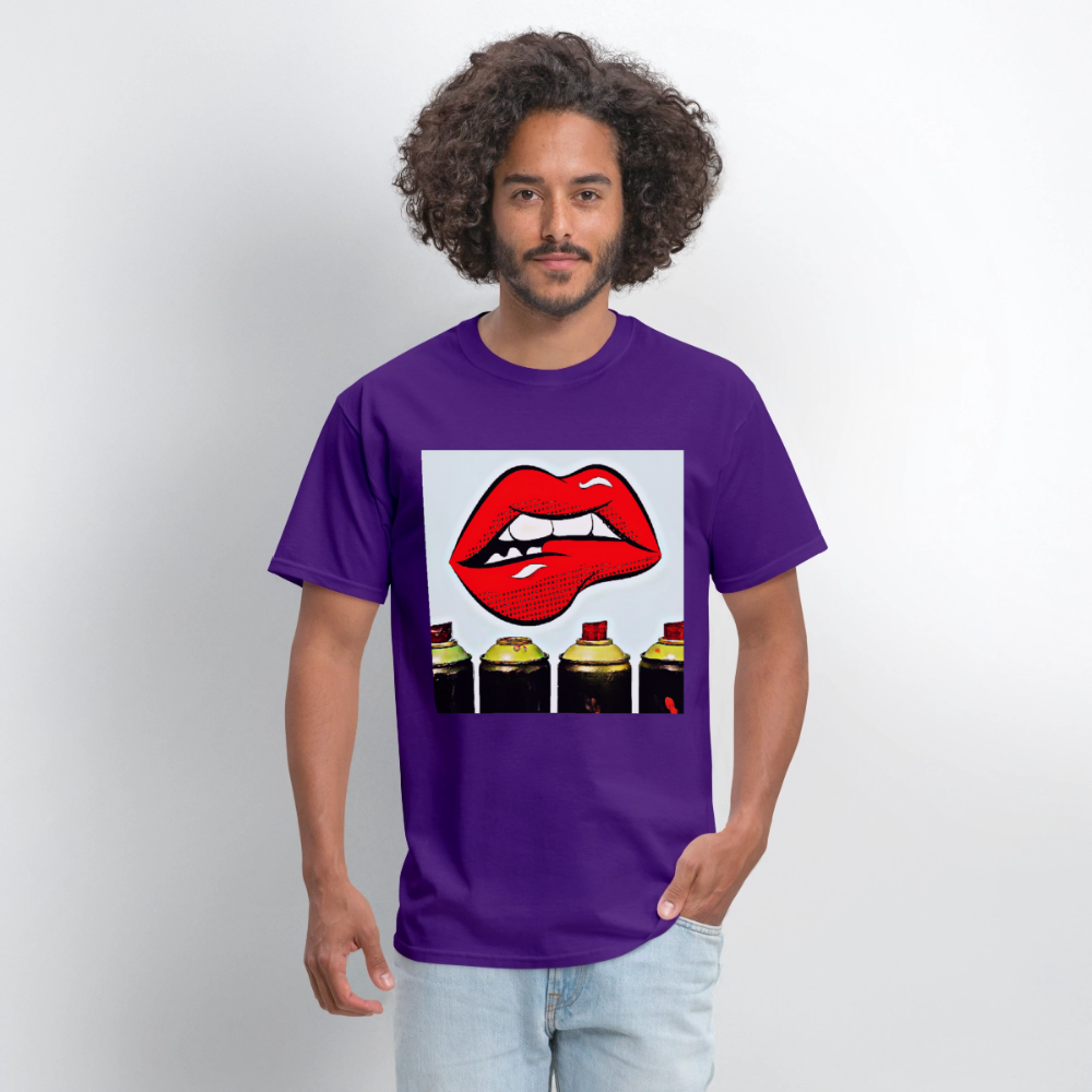 Lips - purple