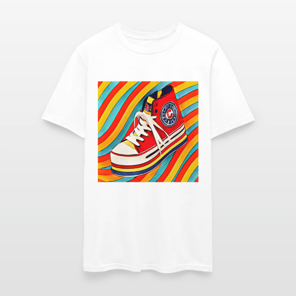 High Top Sneaker - white