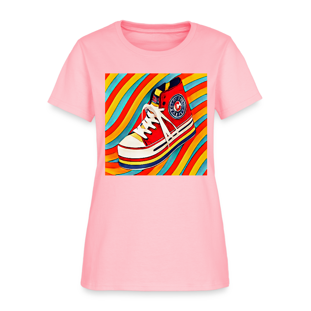 High Top Sneaker - pink