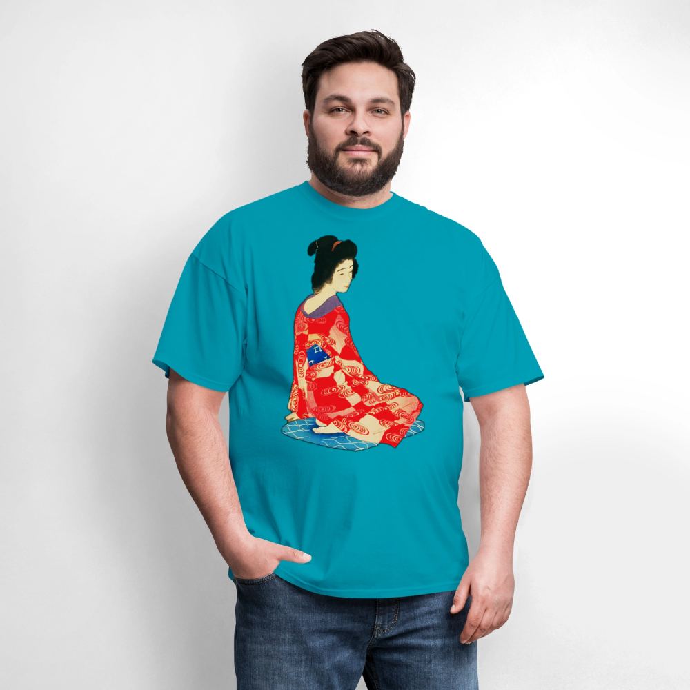 Geisha - turquoise