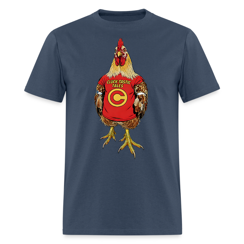 Cluck- Tastic -  blue dusk
