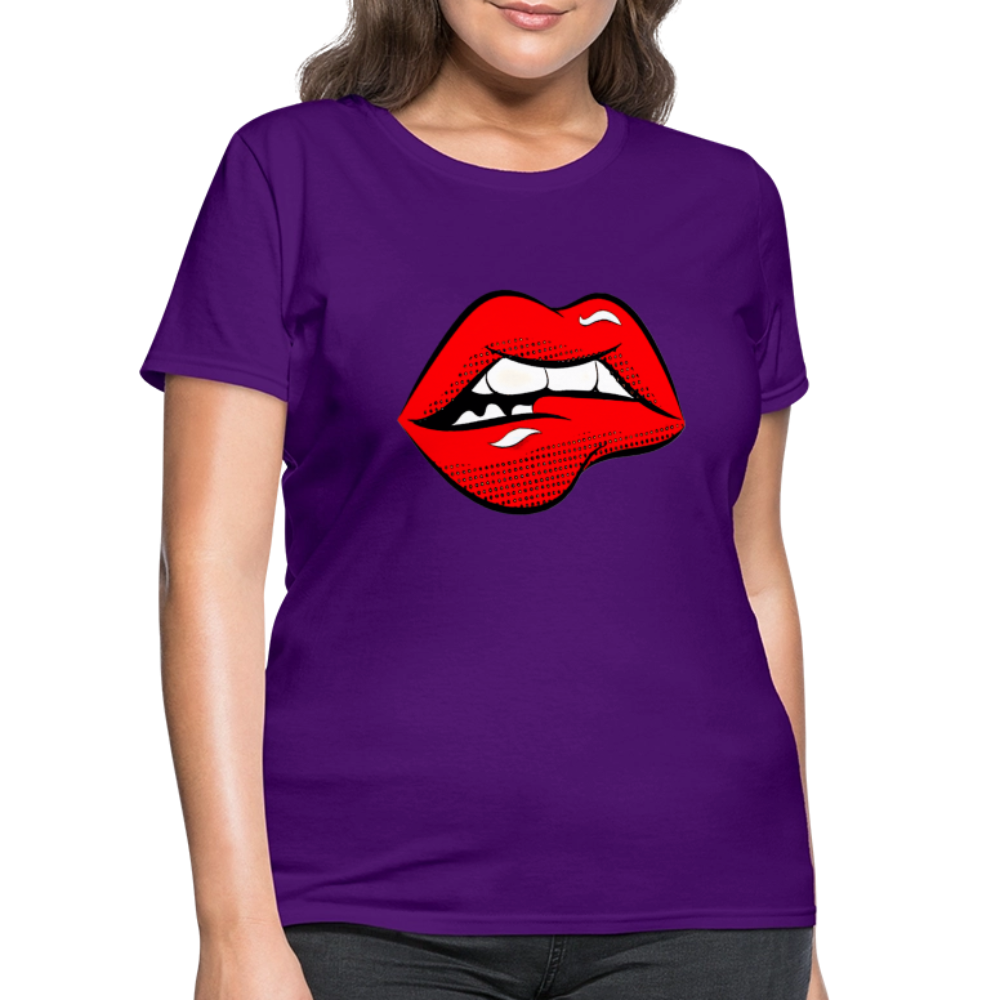 Lips - purple