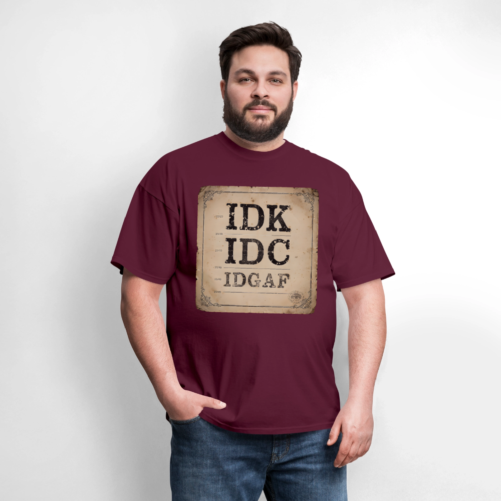 #1 Antique IDK - burgundy