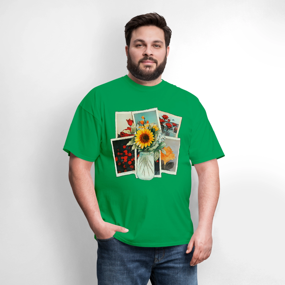 Flowers - bright green