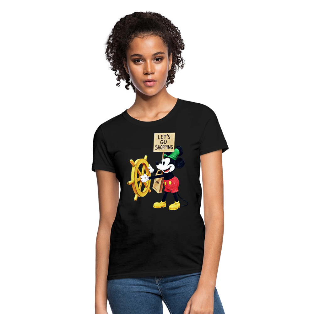 Let's Go Shopping - black