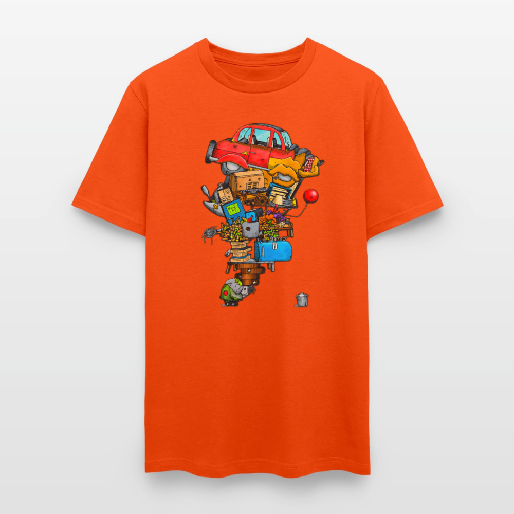 Cleaning House - orange