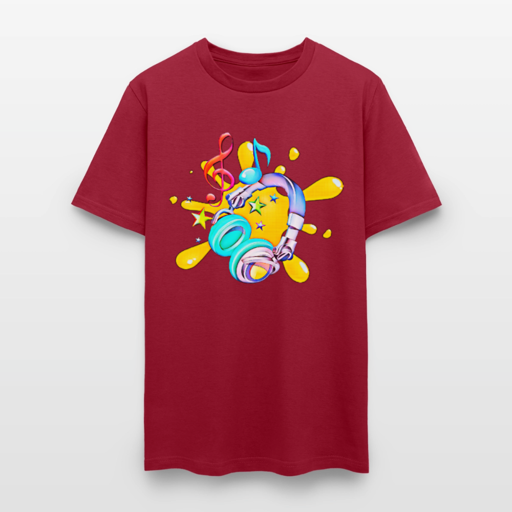 Splash of Music - dark red