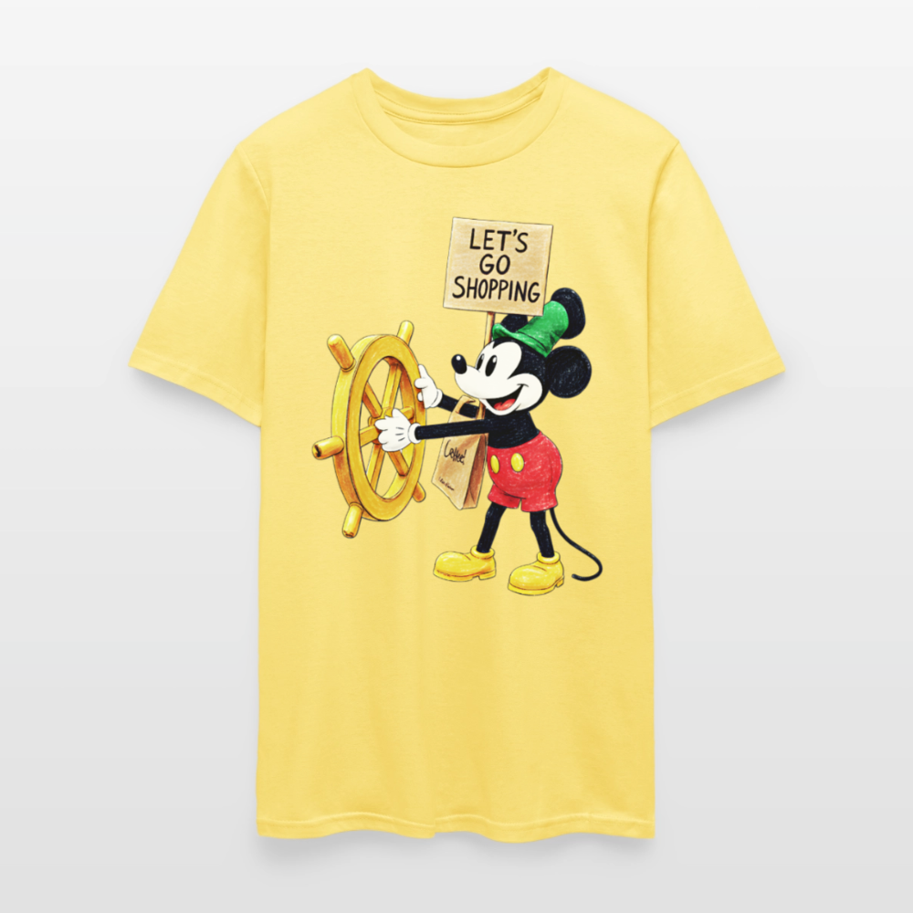 Let's Go Shopping - cornsilk