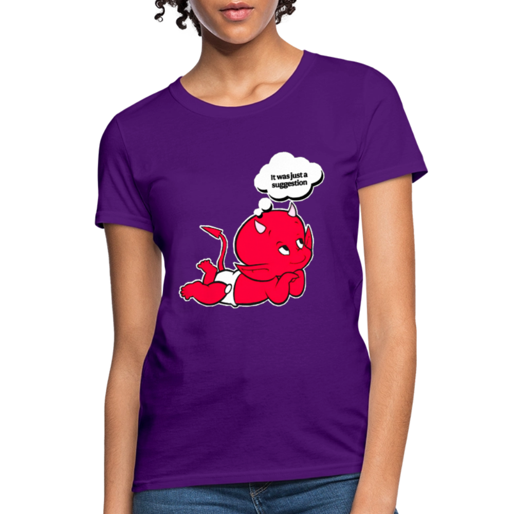 Just A Suggestion - purple