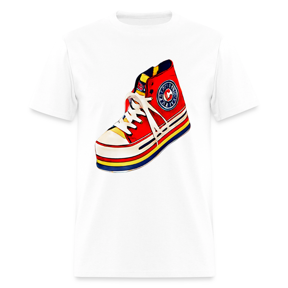 High Top Sneaker - white