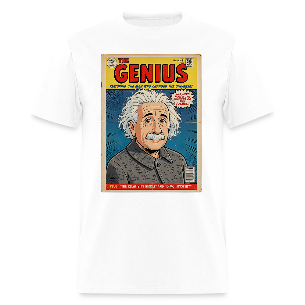 Albert Einstein #1 - white