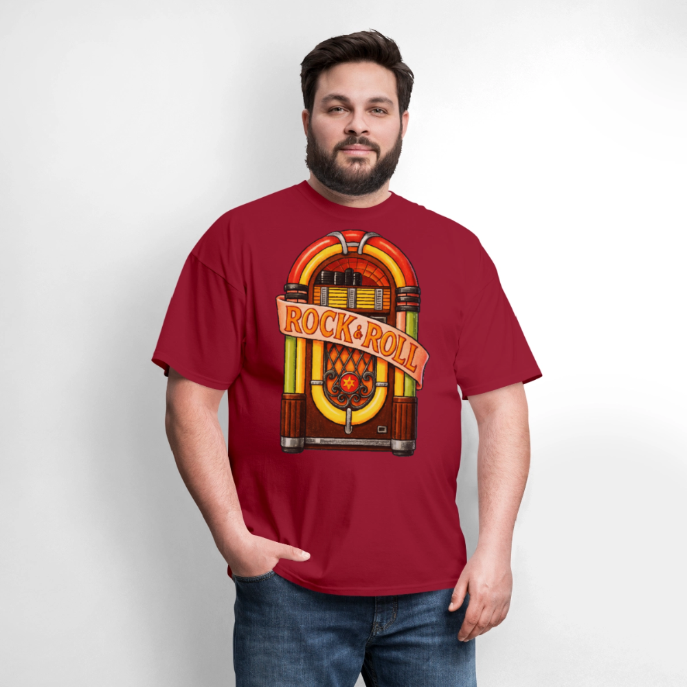 Rock & Roll - dark red