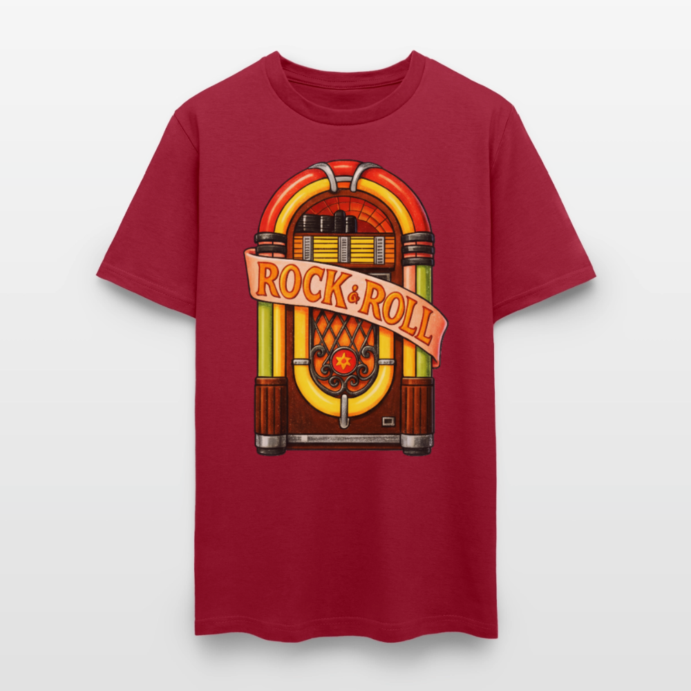 Rock & Roll - dark red