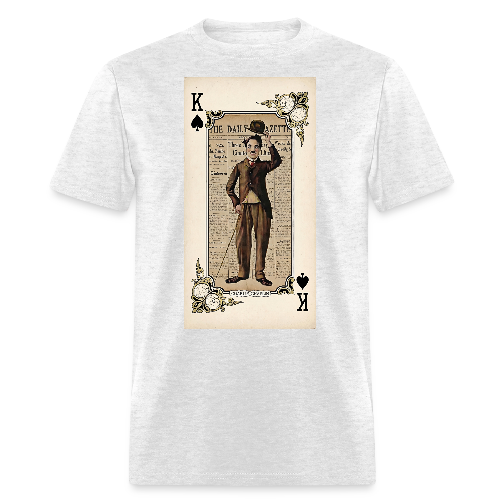Charlie Chaplin - light heather gray