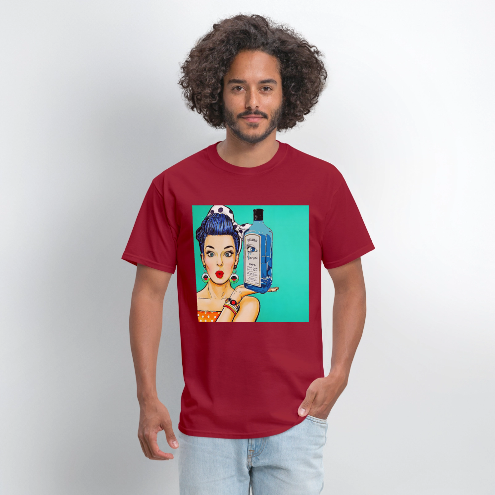 Retro Woman - true red