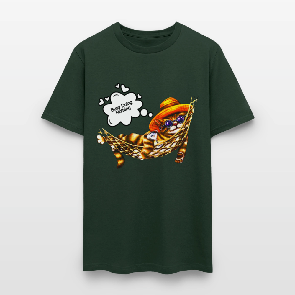 Busy Doing Nothing - forest green