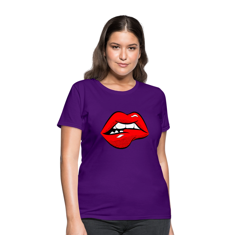Lips - purple