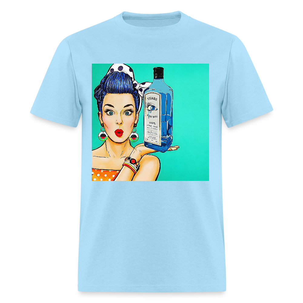 Retro Woman - powder blue
