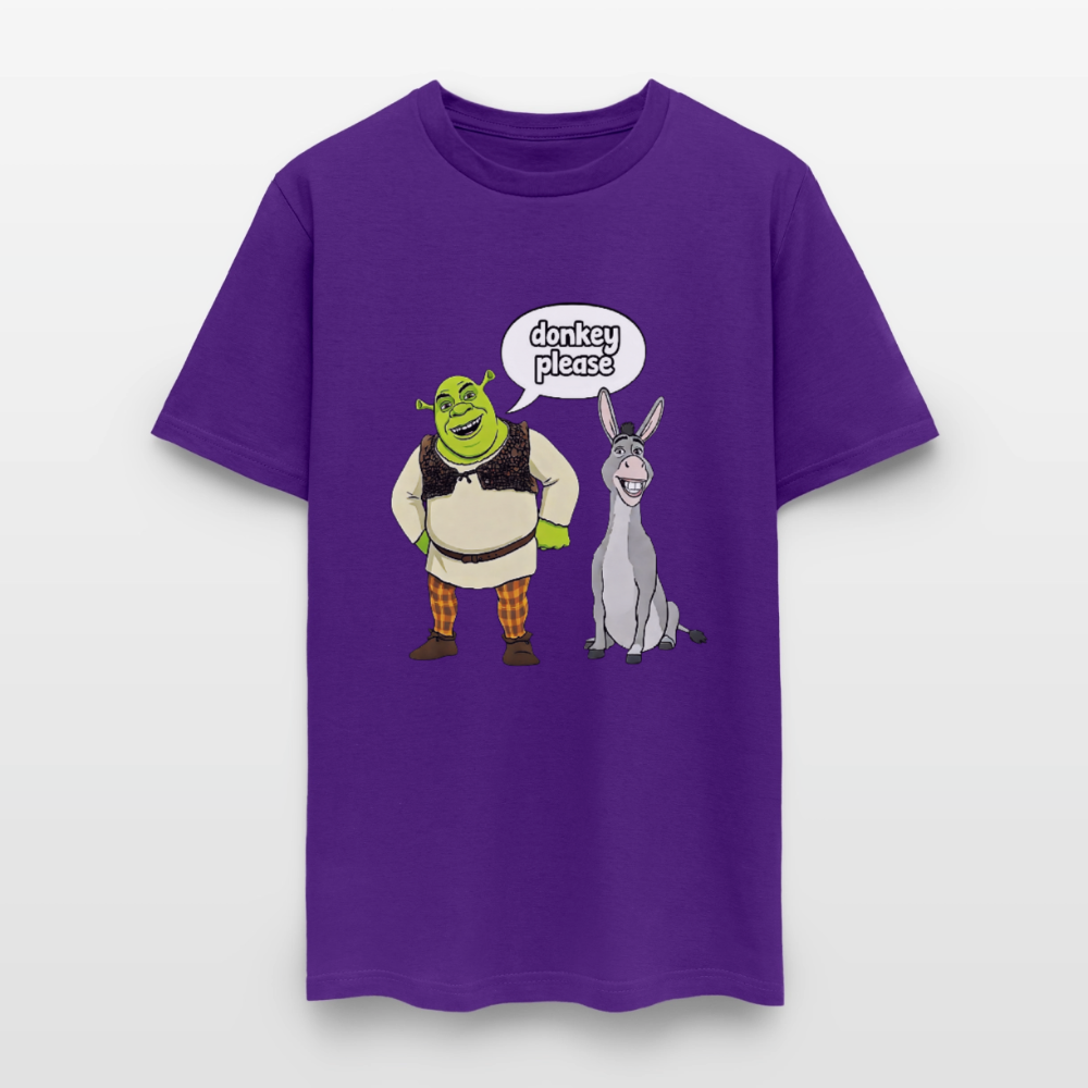 Donkey Please Shrek - purple