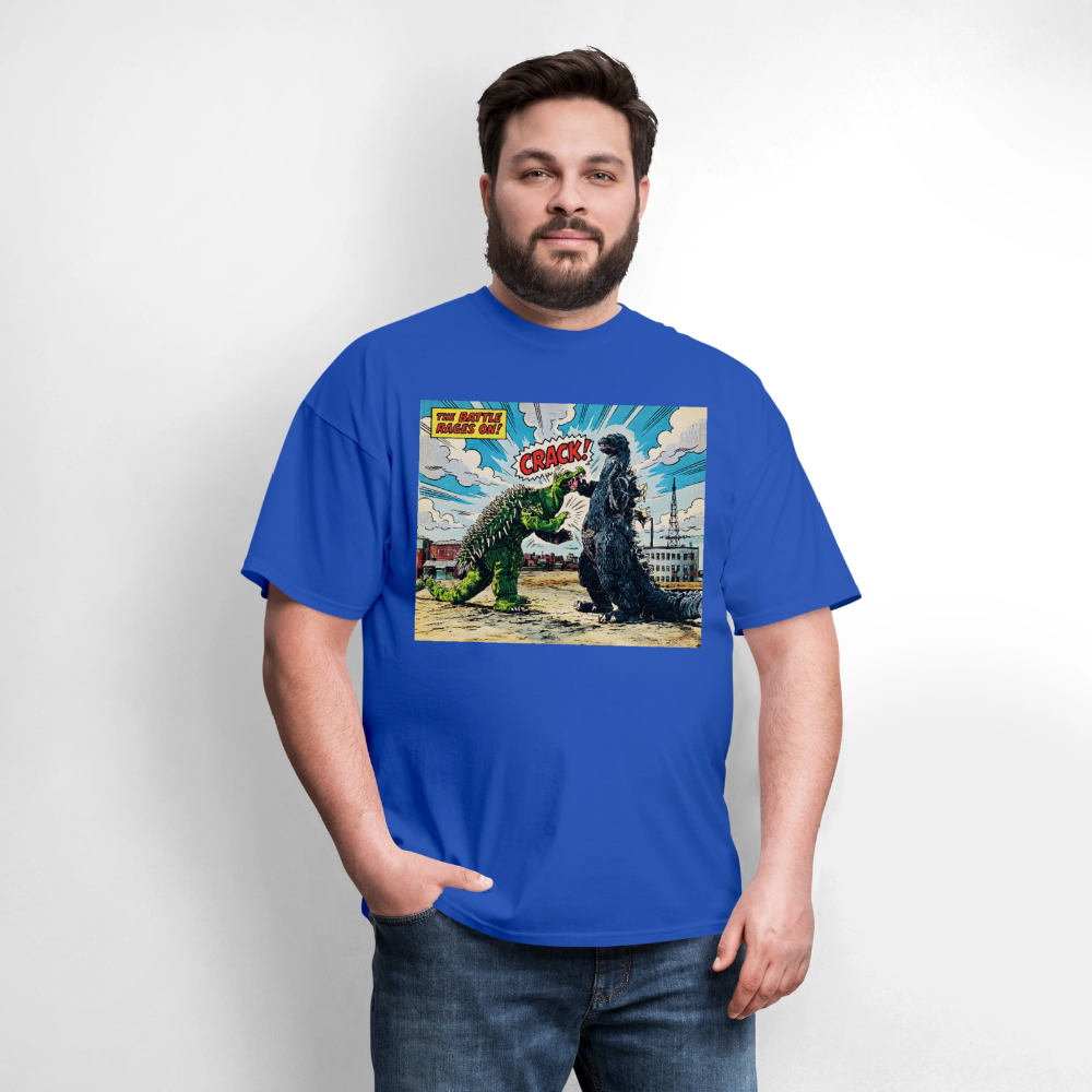 Godzilla - royal blue