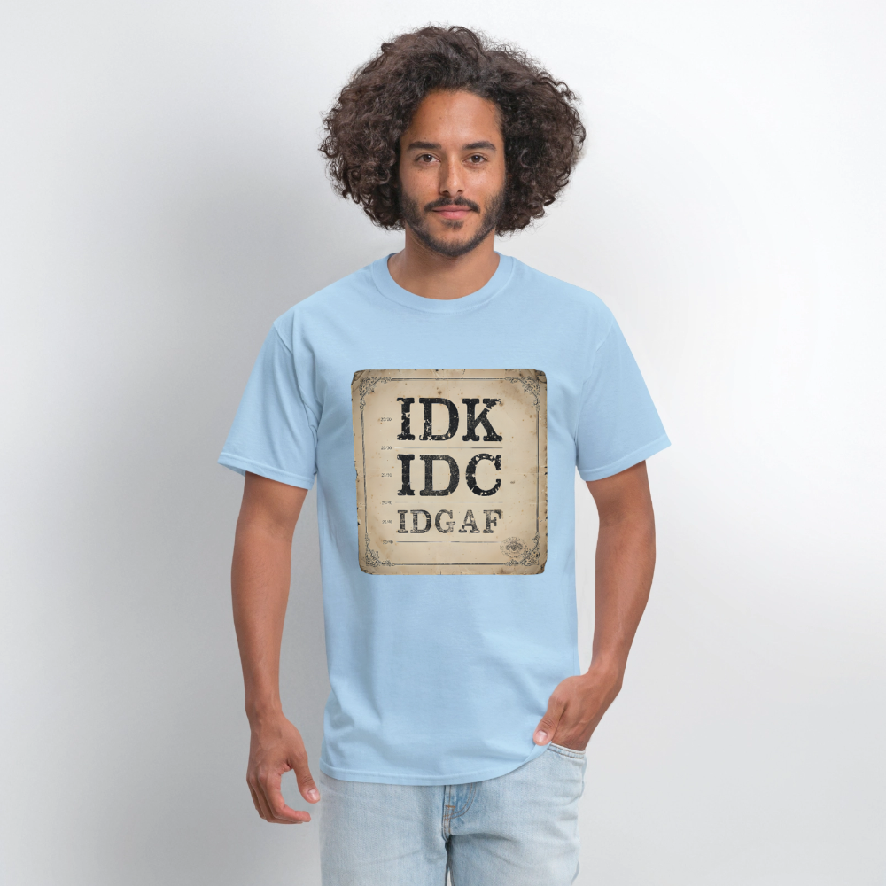 #1 Antique IDK - powder blue