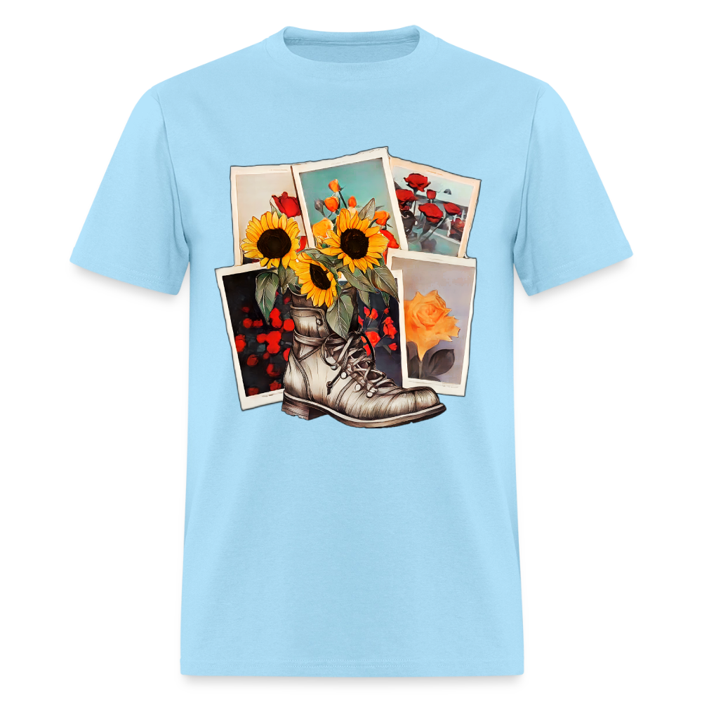 Flowers #2 - powder blue