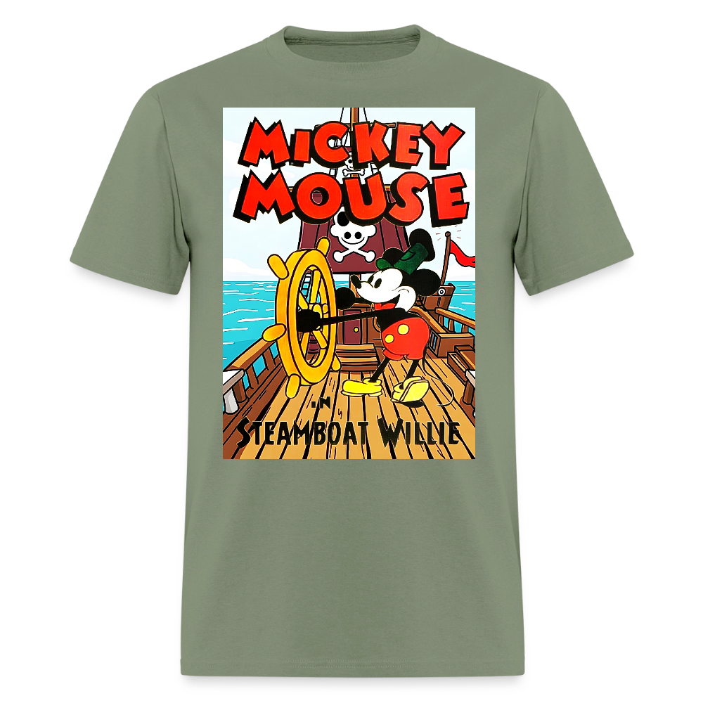 Steamboat Willie - military green