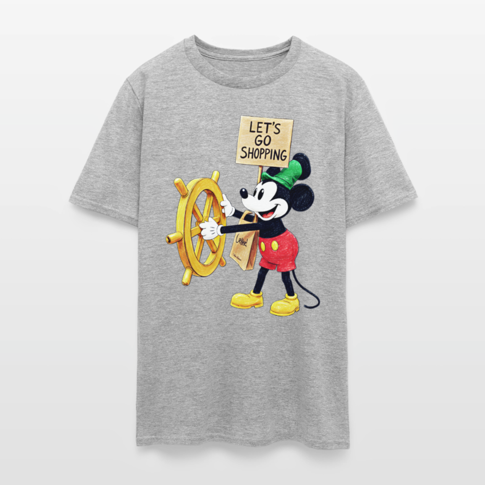 Let's Go Shopping - heather gray