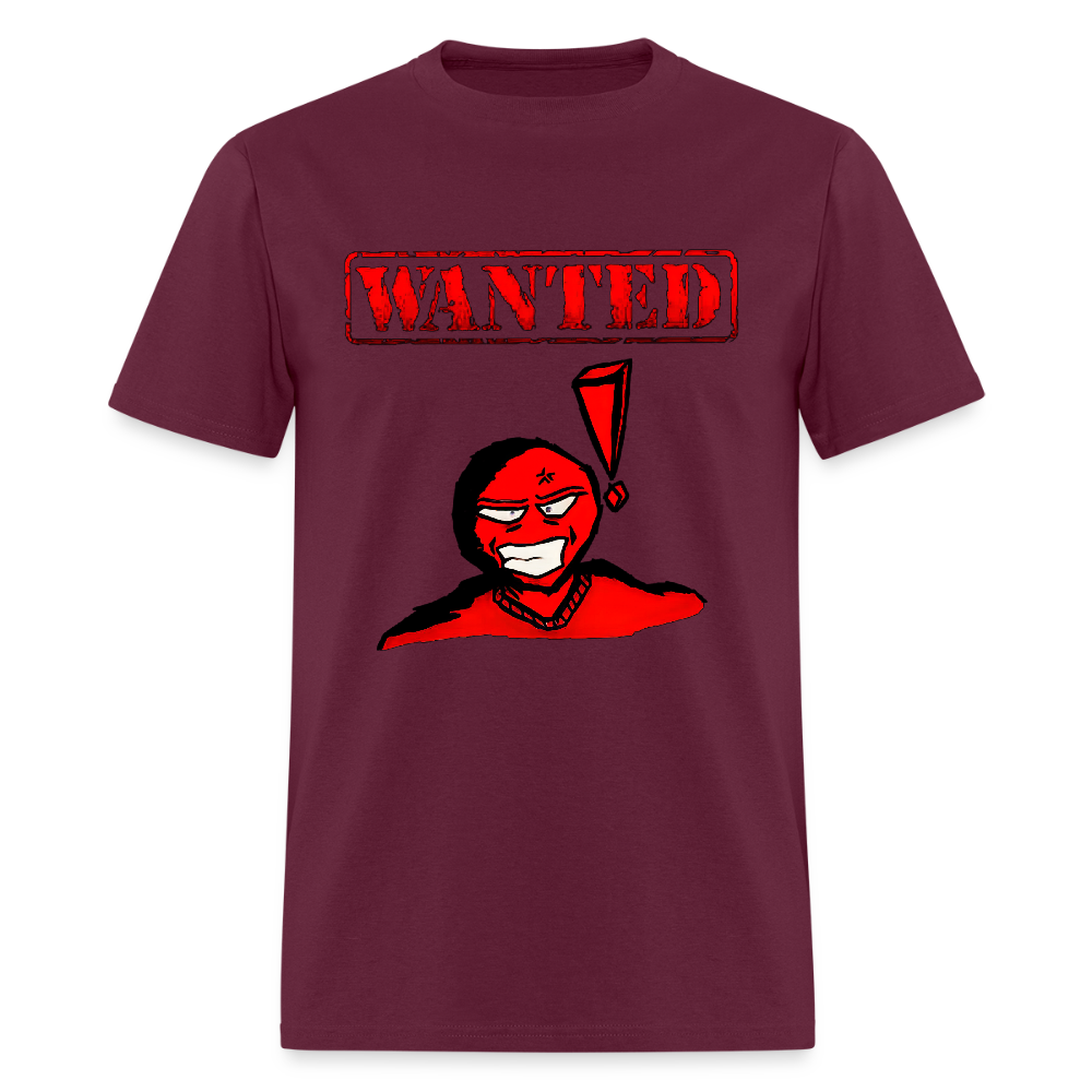Wanted - burgundy