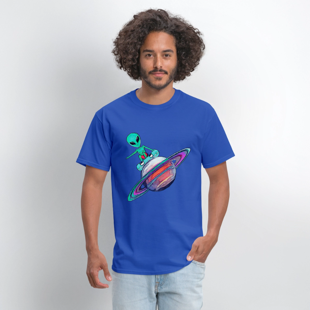 Alien - royal blue