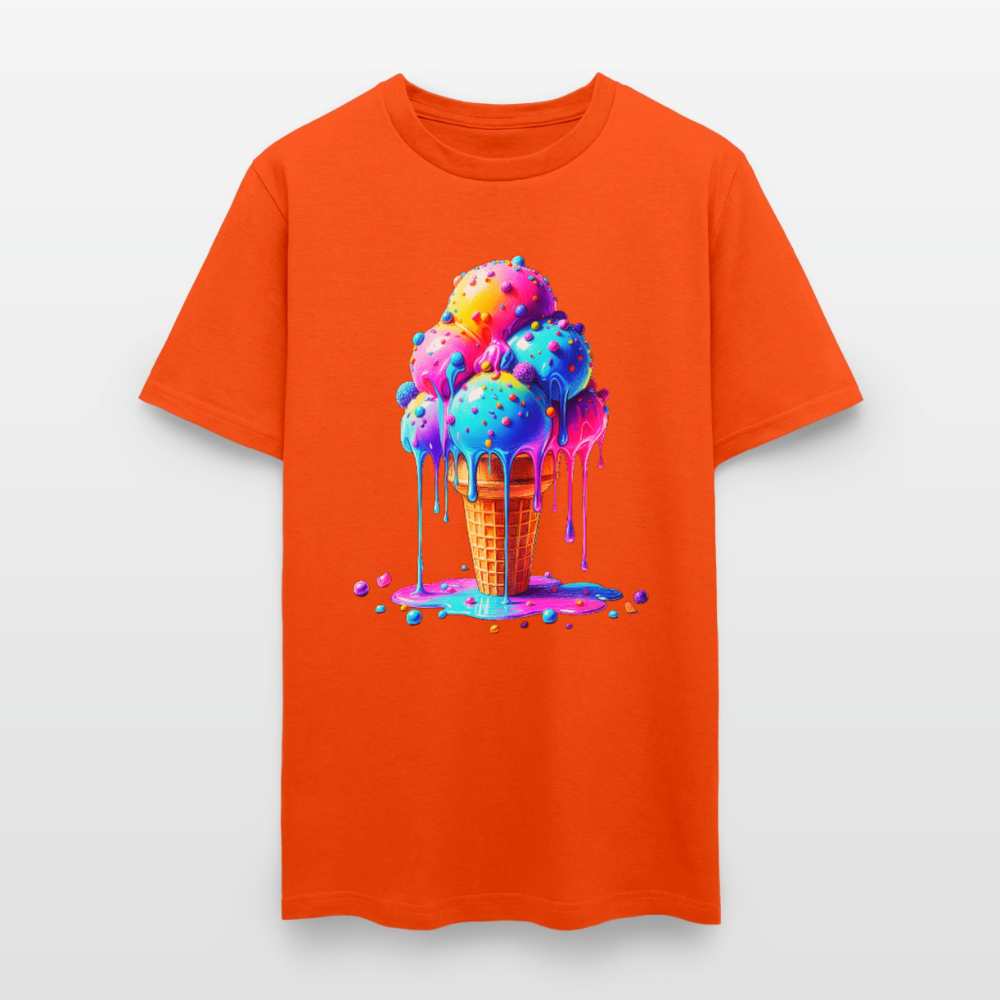 Melting Rainbow - orange