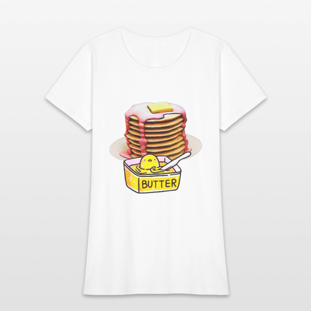 Pancakes and Butter - white