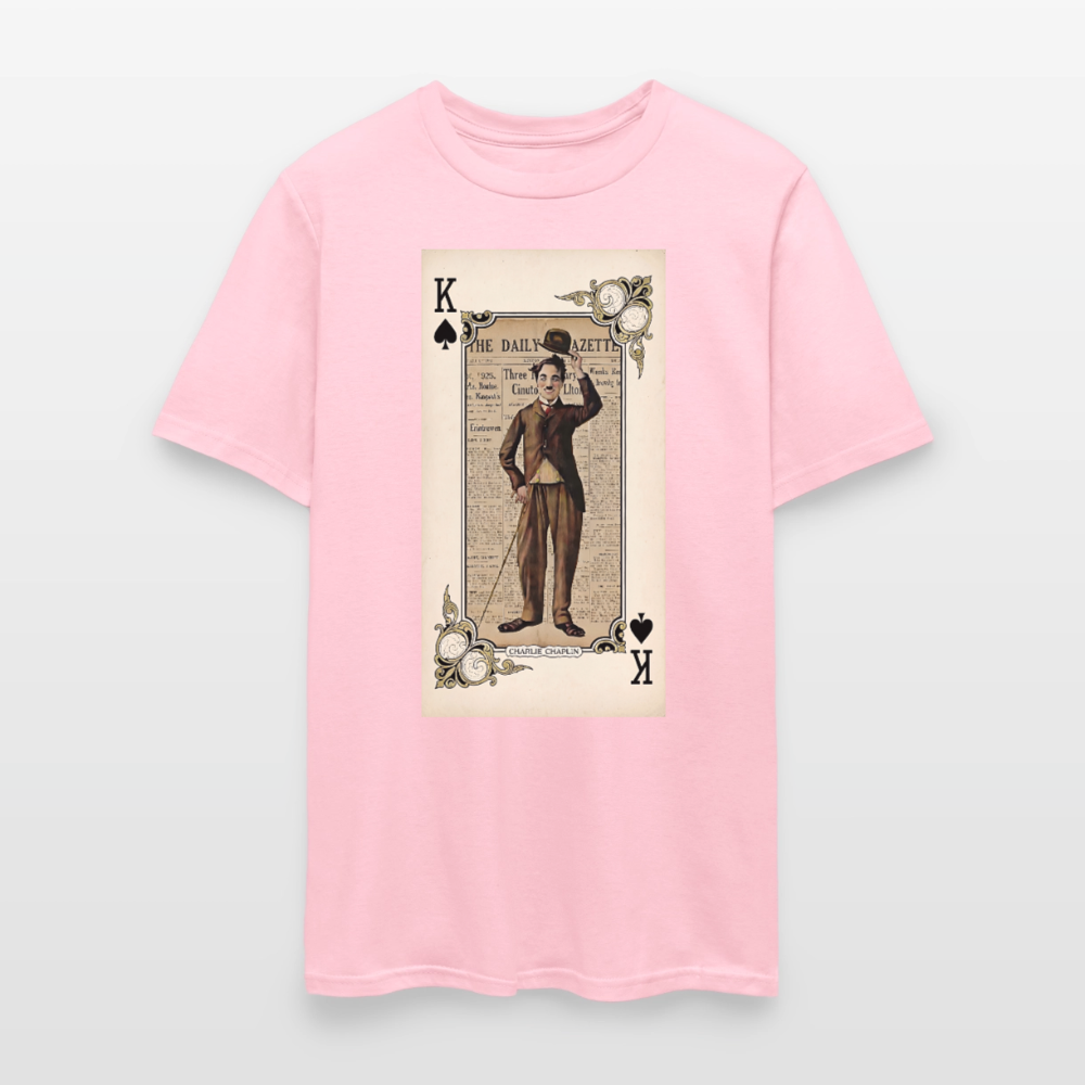 Charlie Chaplin - pink