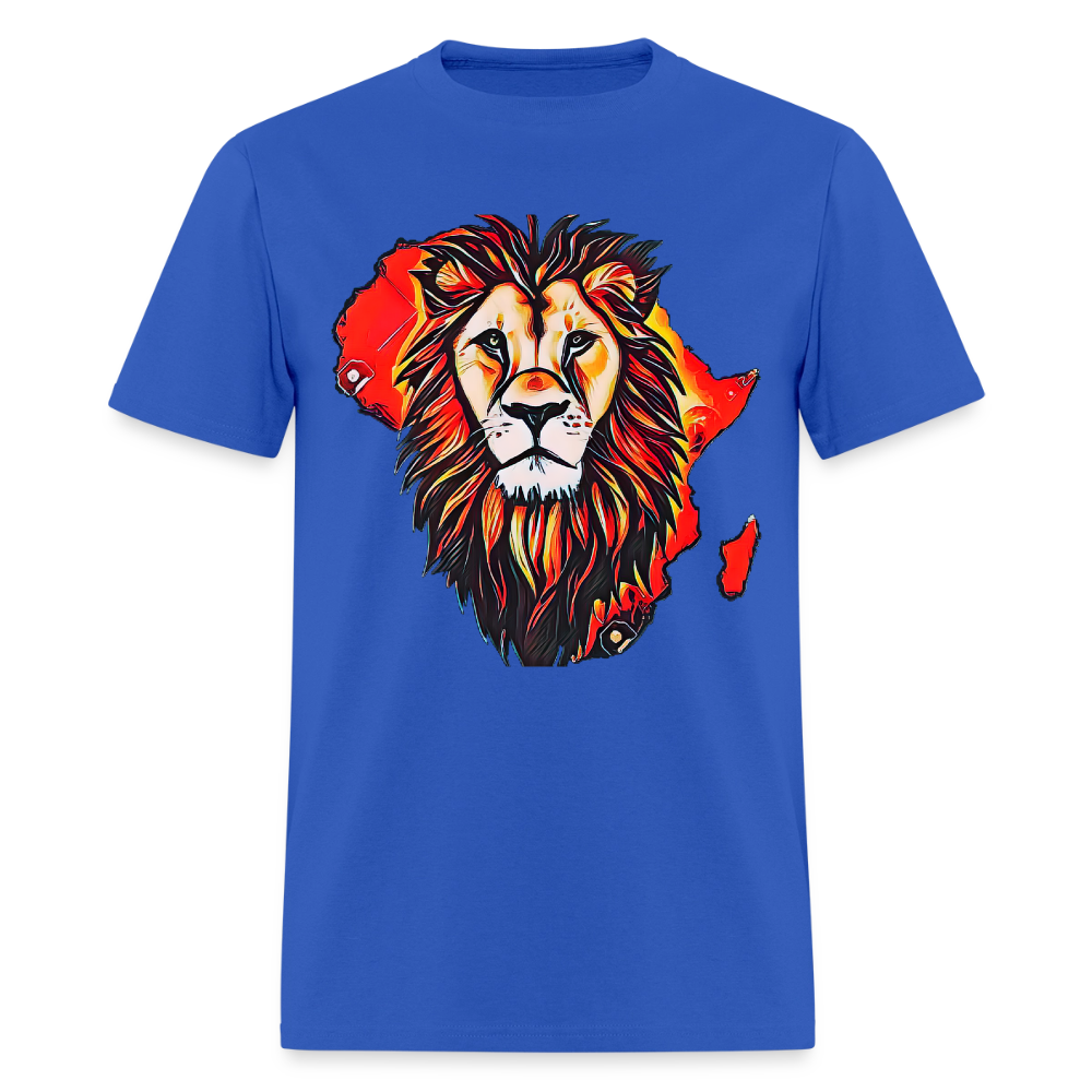 King of the Jungle - royal blue