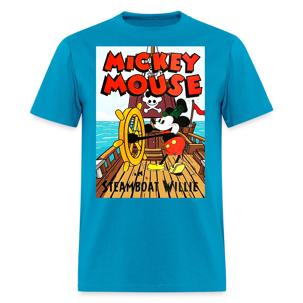 Steamboat Willie - turquoise