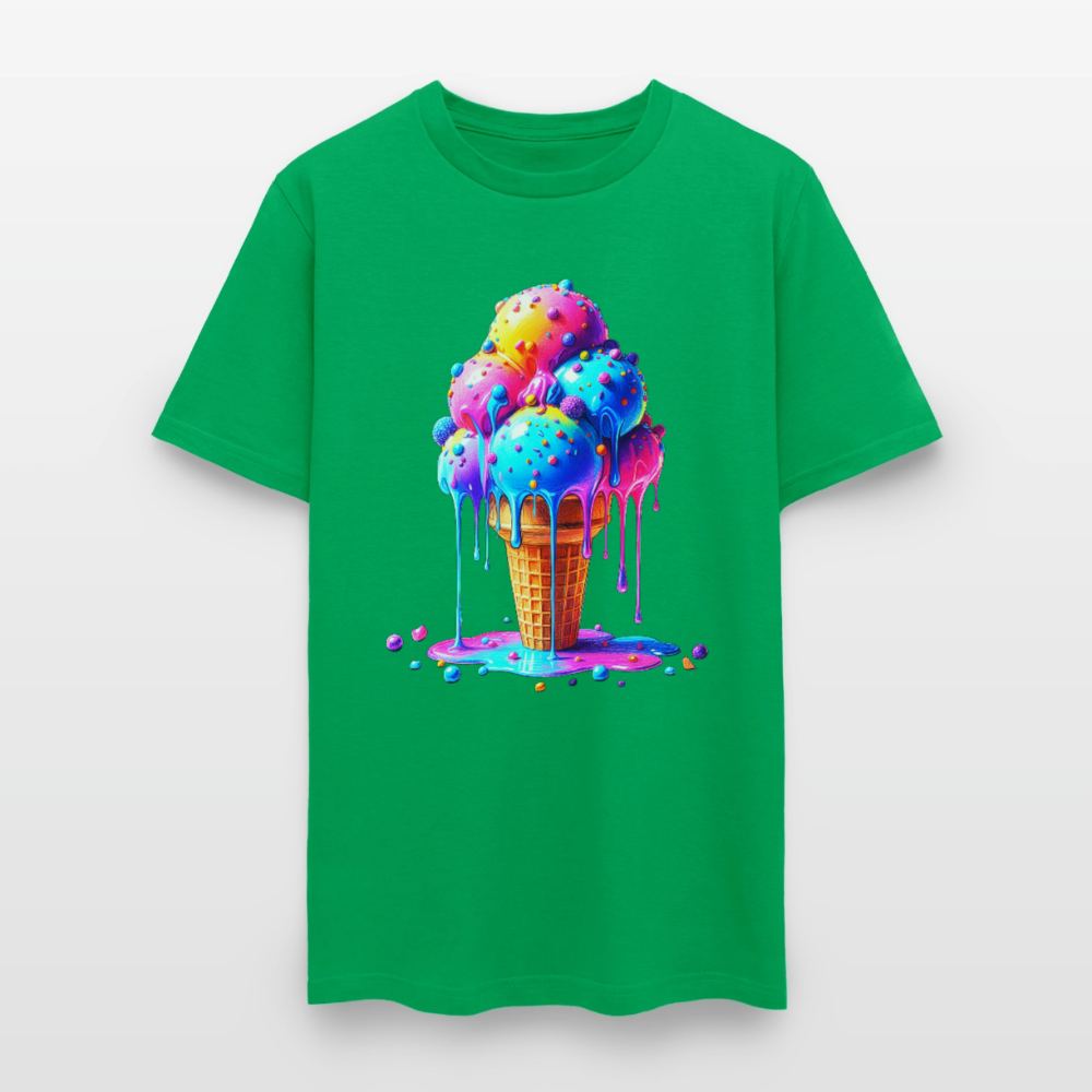 Melting Rainbow - bright green