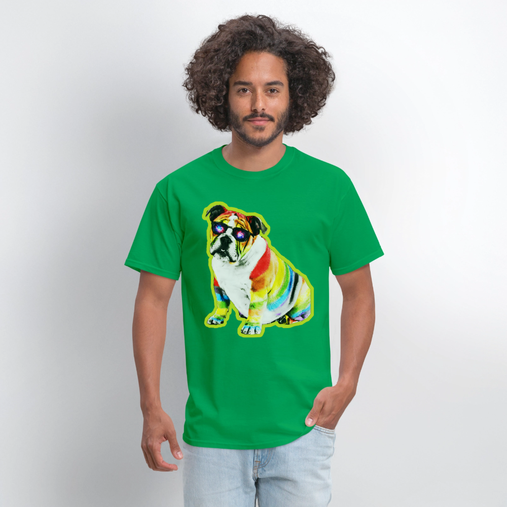 Bulldog - bright green