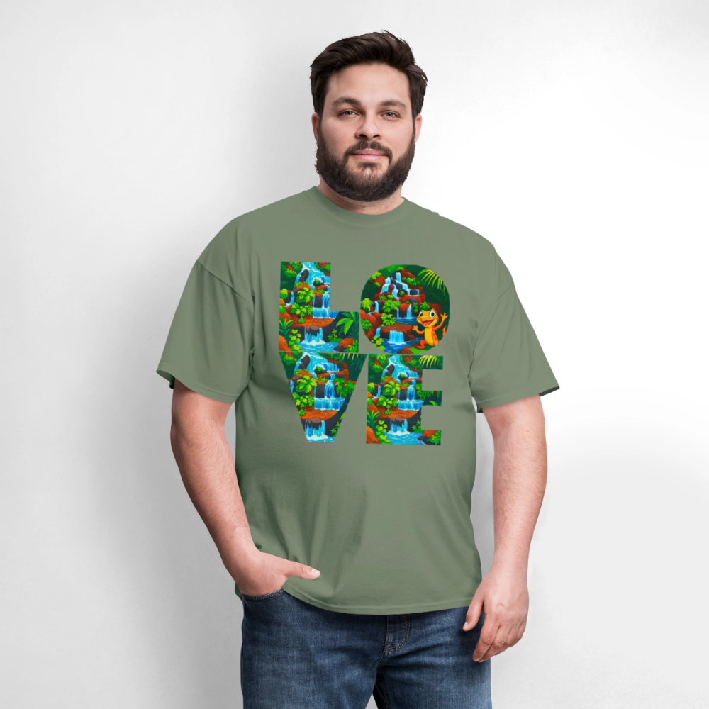 Love - military green