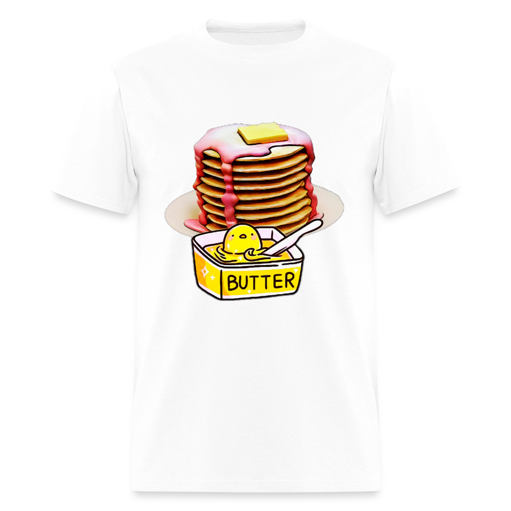 Pancakes and Butter - white