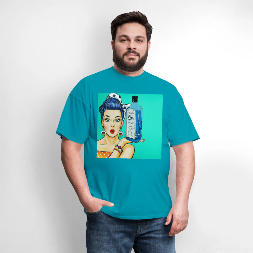 Retro Woman - turquoise