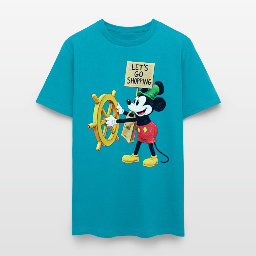 Let's Go Shopping - turquoise