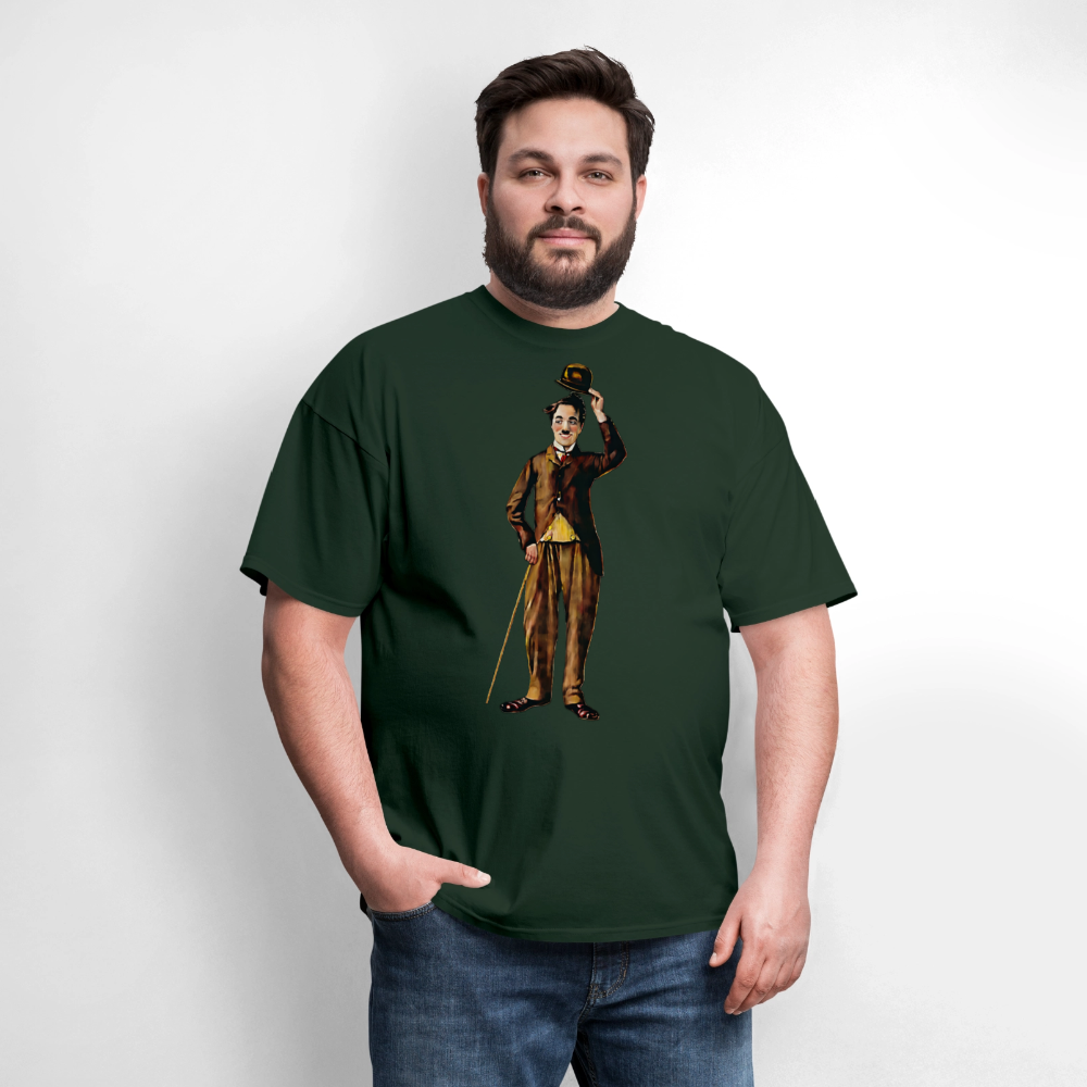 Charlie Chaplin - forest green