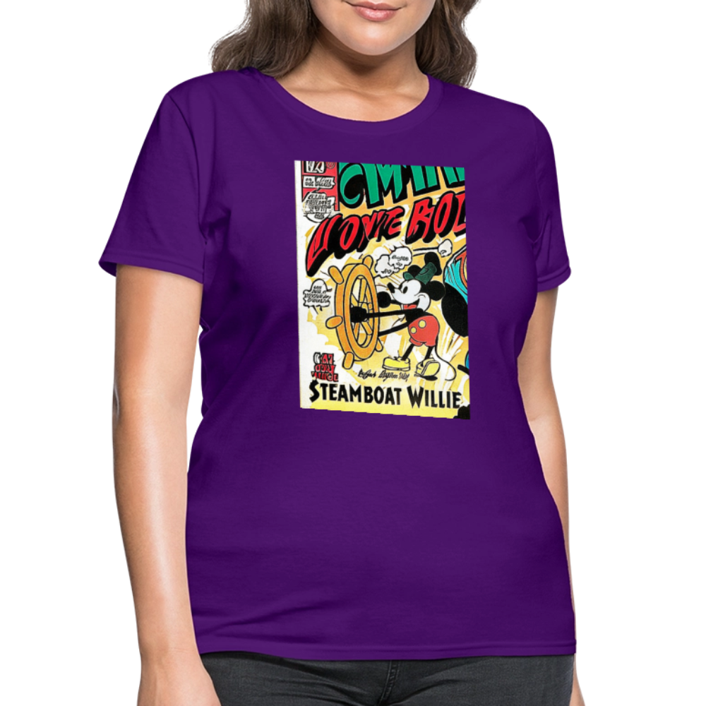 Steamboat Willie - purple