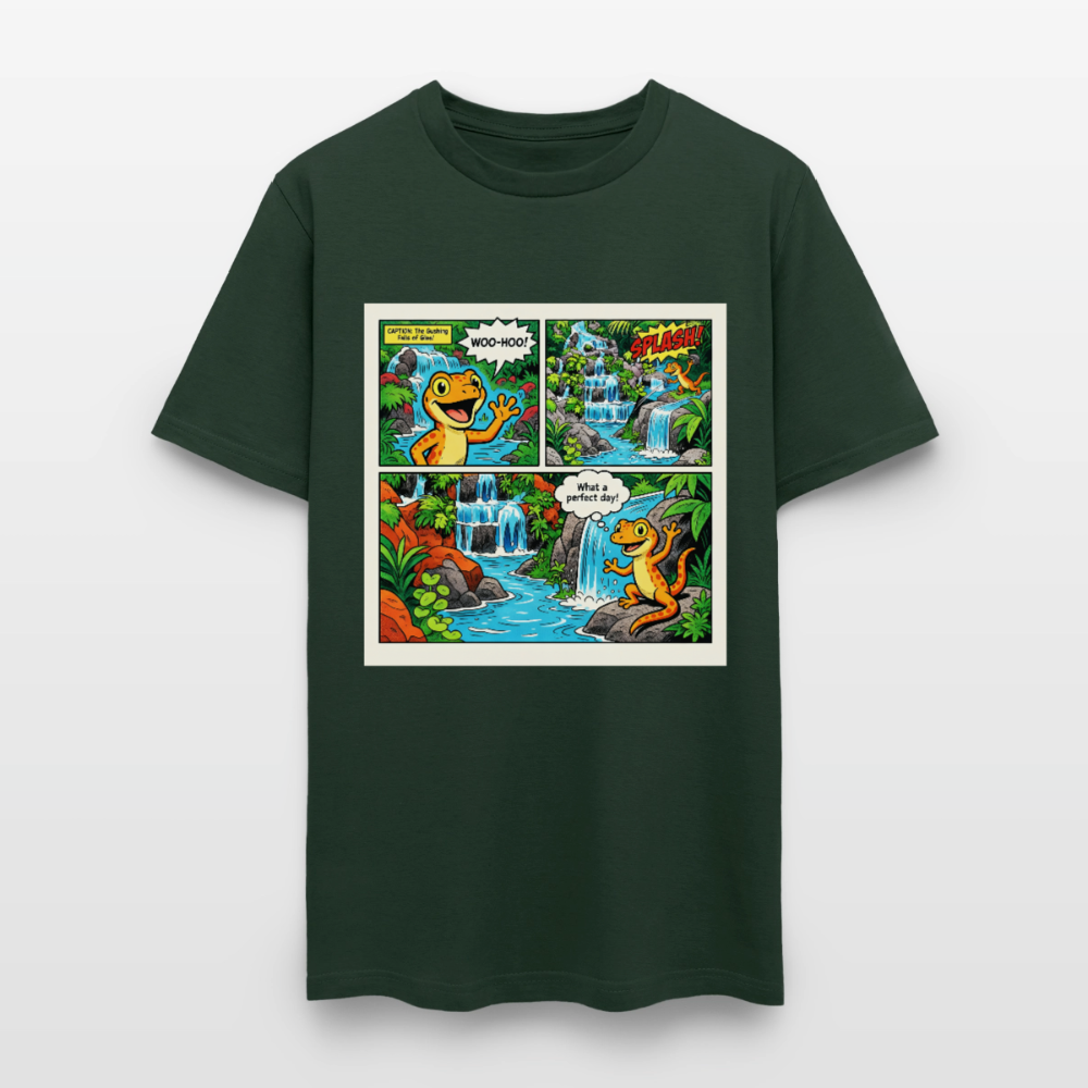 Comic Lizard - forest green