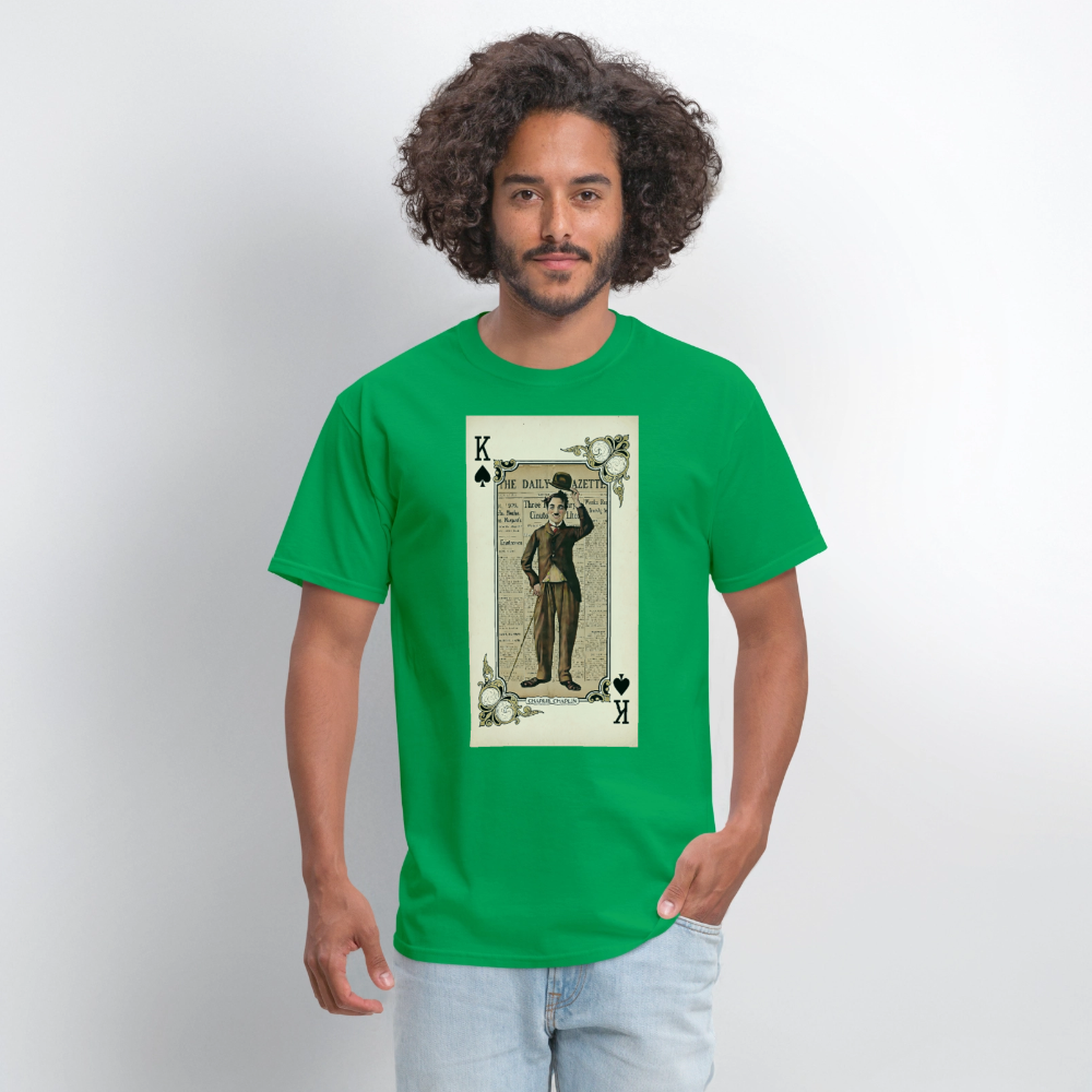 Charlie Chaplin - bright green