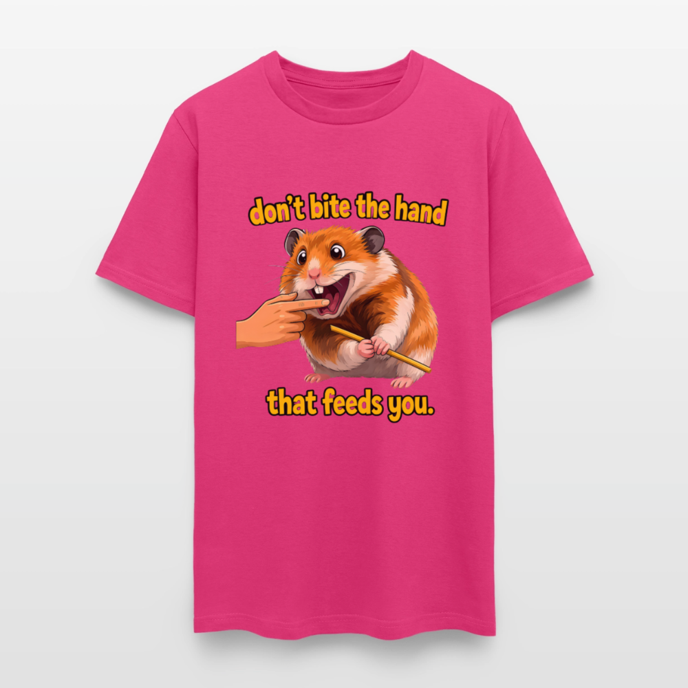 Don't Bite The Hand - fuchsia
