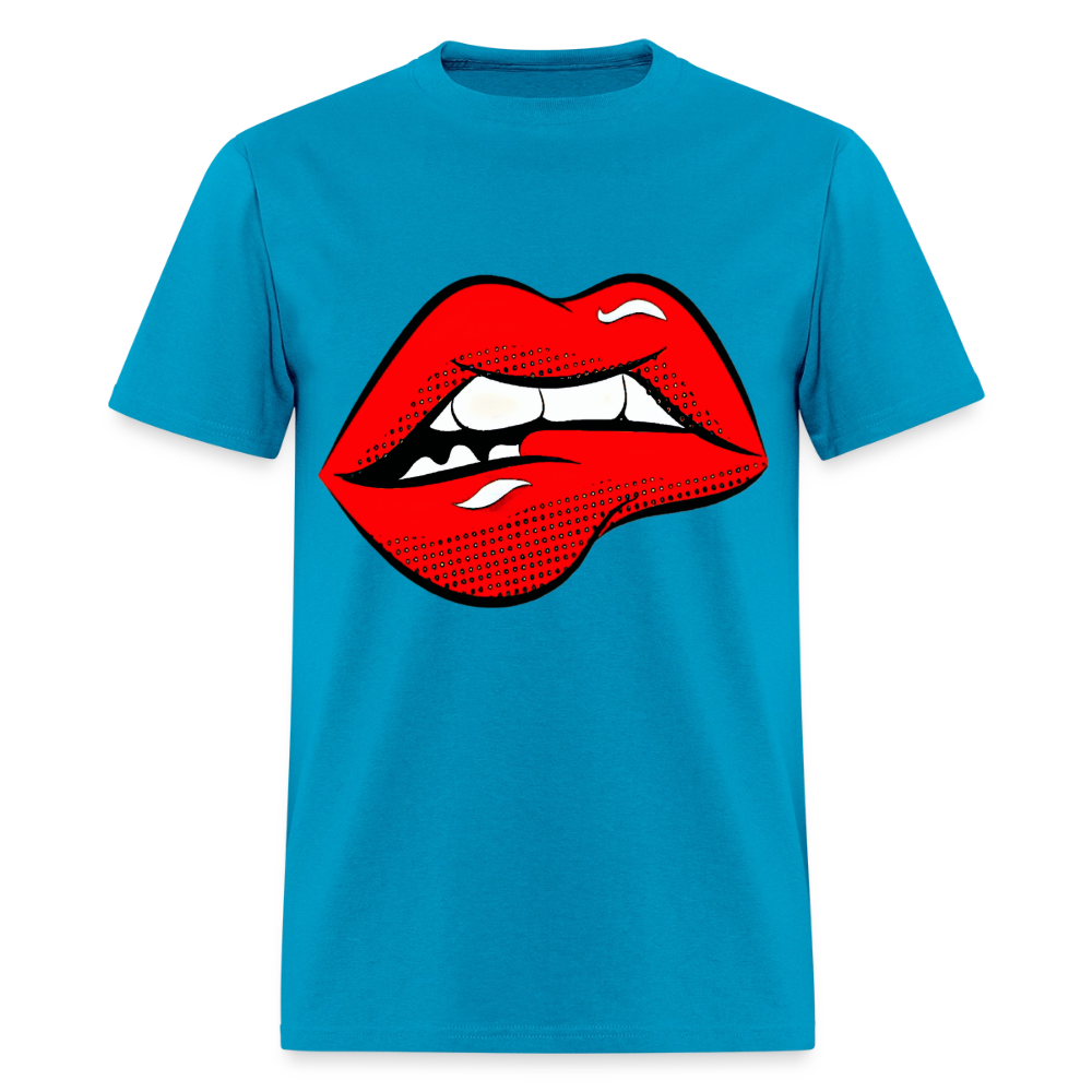 Lips - turquoise